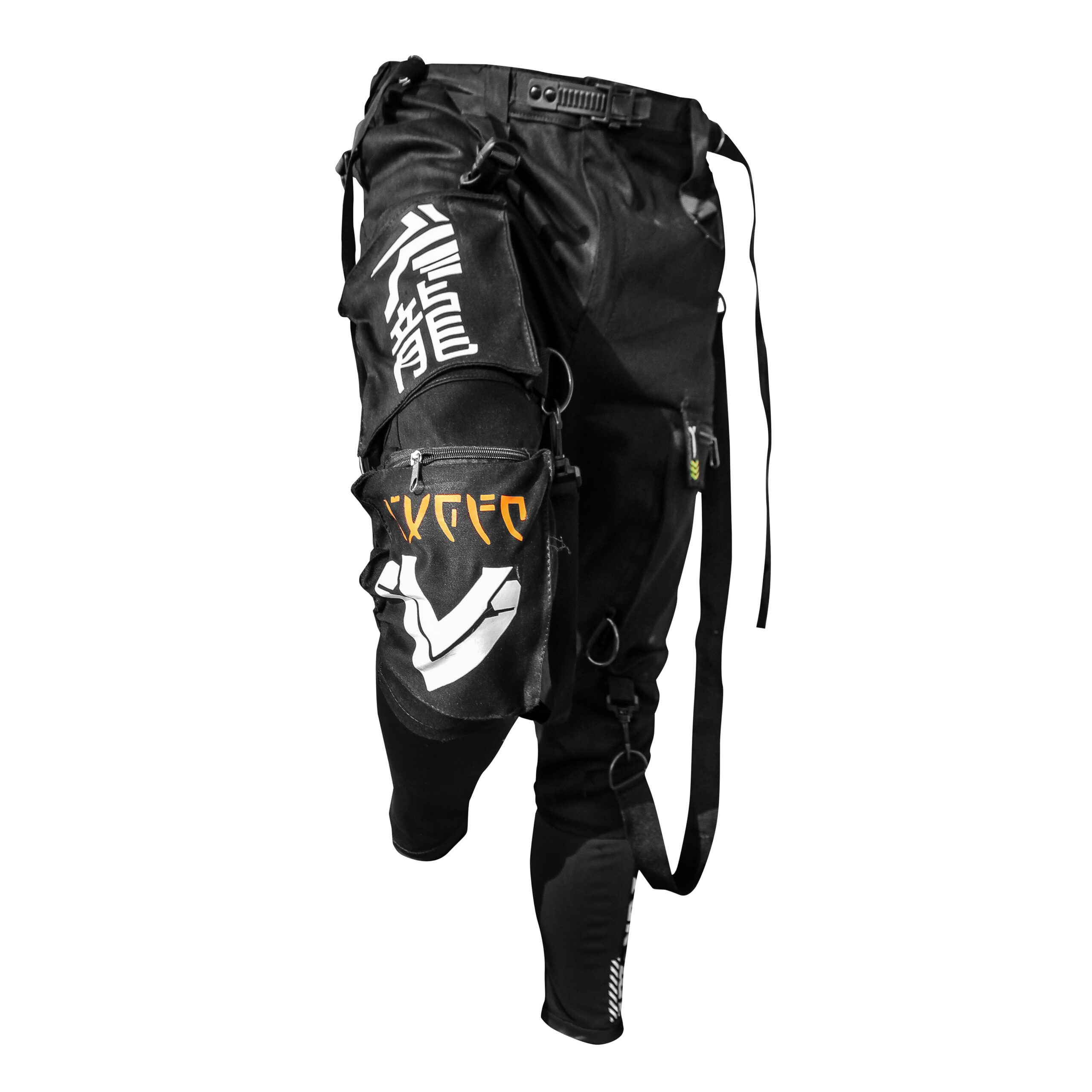 Pantalon Cargo Techwear Pour Femme - Noir - Streetwear Clubwear - Neuf Avec étiquettes